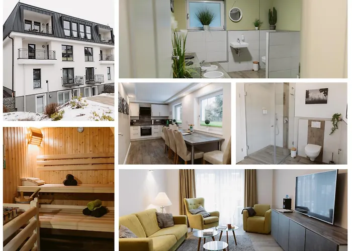 Charmante Ferienwohnung Mit Sauna Und Terrasse